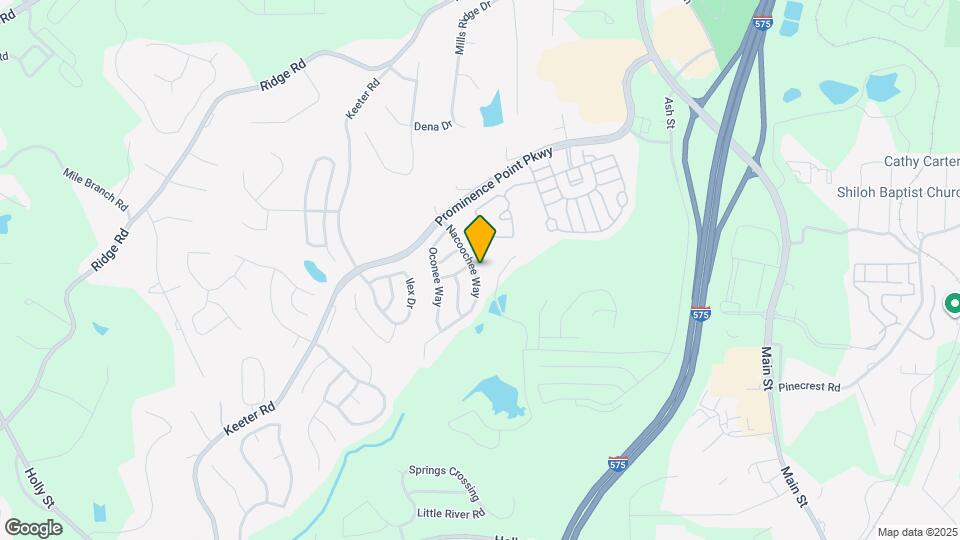 135 Nacoochee Way Mapa y Detalles de la Ubicación