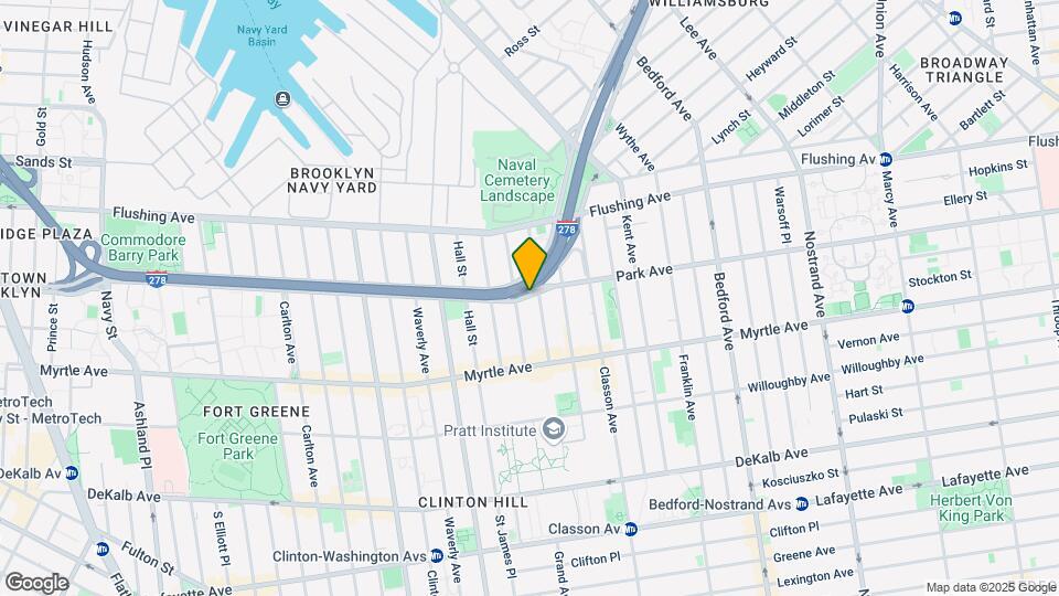 336 Park Ave Map and Location Details