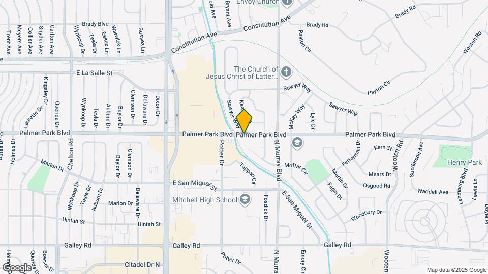 4111 Palmer Park Blvd Map and Location Details