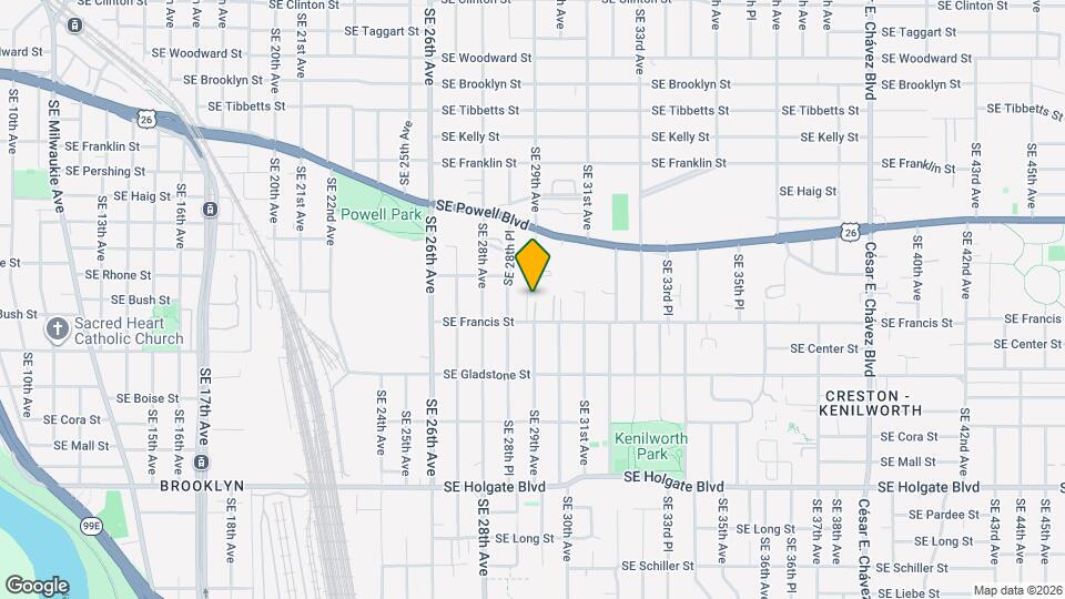 2881 Francis SE St, Unit 20 Mapa y Detalles de la Ubicación