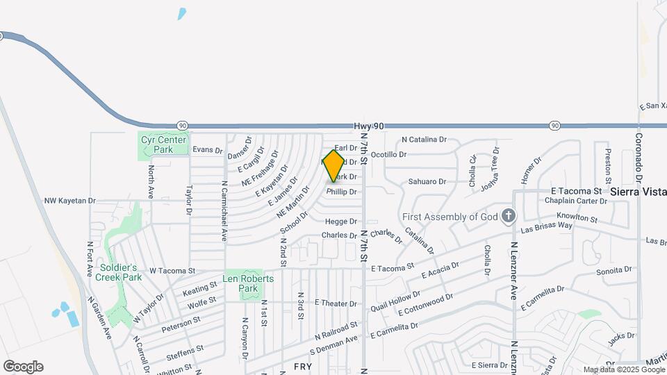 503 Phillip Dr Map and Location Details