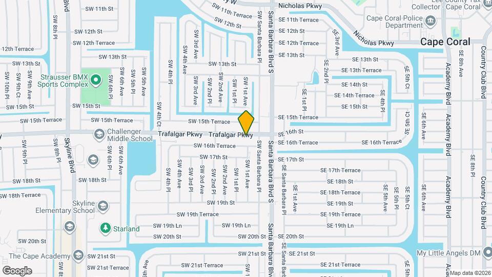 104 Trafalgar Pkwy Map and Location Details