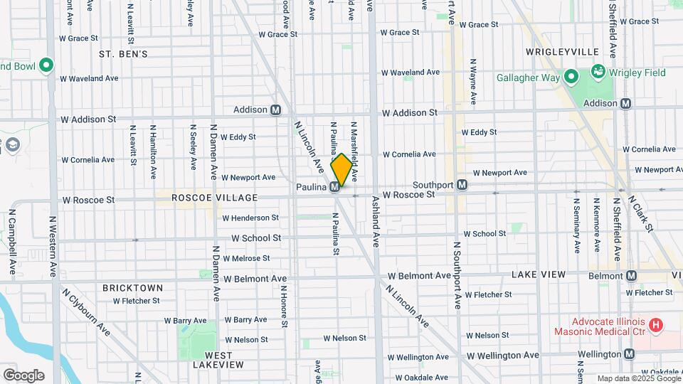 Roscoe Plaza Furnished Apartments Map and Location Details