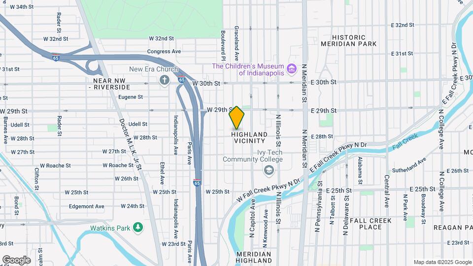 2805 Boulevard Pl Map and Location Details