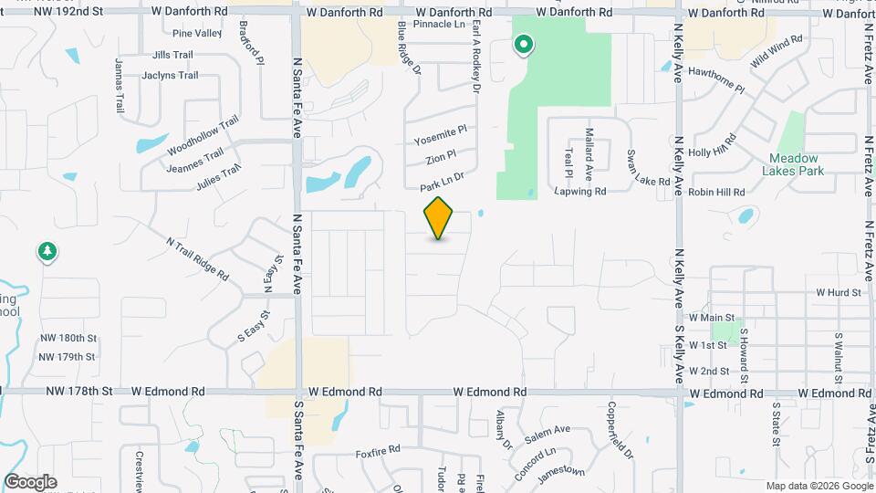 1741 Woody Ln Map and Location Details