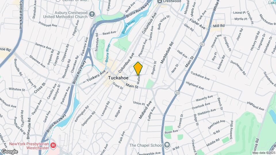 44 Underhill St, Unit 2W Map and Location Details