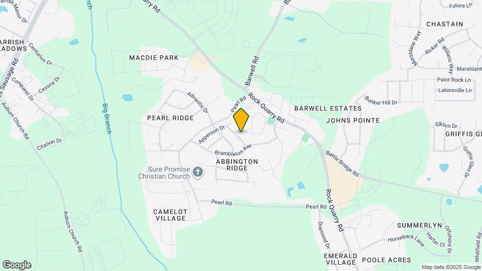 5829 Bryanstone Pl Mapa y Detalles de la Ubicación