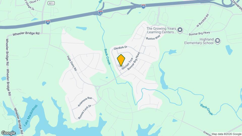 2047 Sinclair Trce Map and Location Details