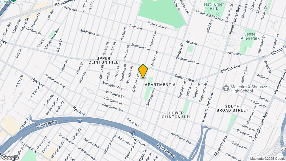 39 Hedden Terrace Map and Location Details