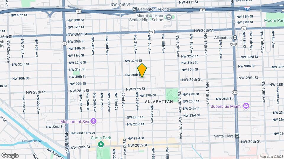 2015 NW 29th St Map and Location Details