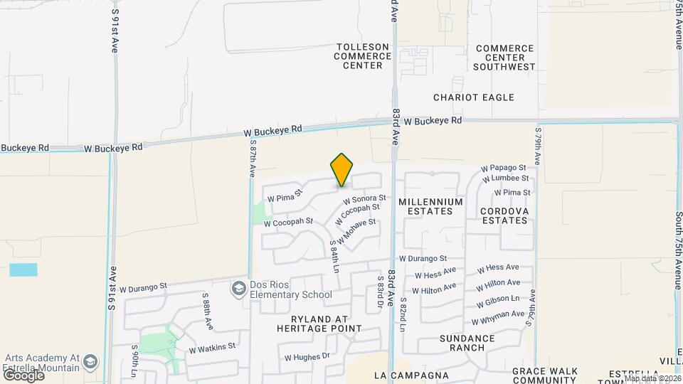 1523 S 84th Dr Map and Location Details