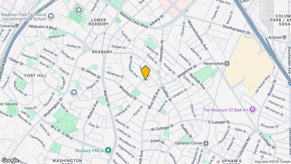 102 Mount Pleasant Ave, Unit 3 Mapa y Detalles de la Ubicación