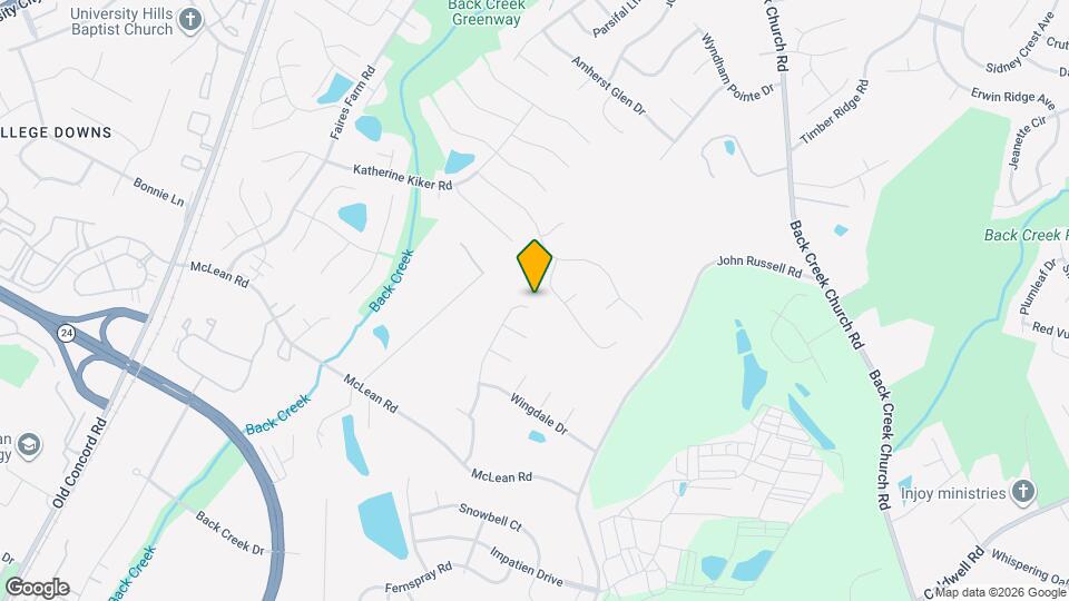 10453 Roundleaf Dr Map and Location Details