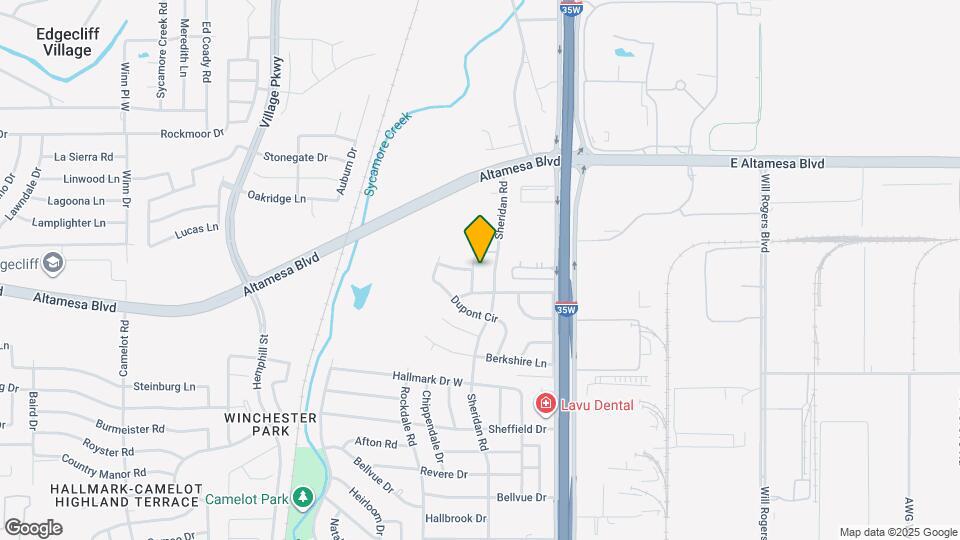 6611 Rockdale Rd Map and Location Details