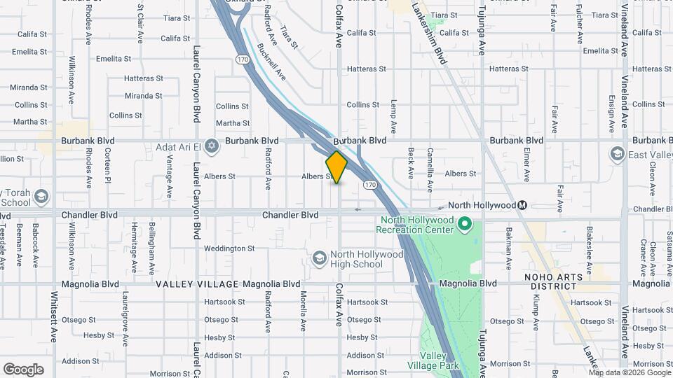 5435 Colfax Ave, Unit 5435 Colfax Ave Map and Location Details