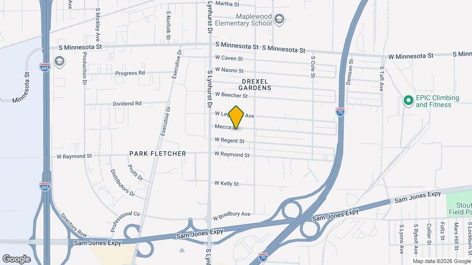 5145 Mecca St Map and Location Details