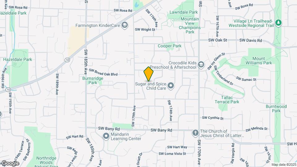 17681 SW Cody Ln Map and Location Details