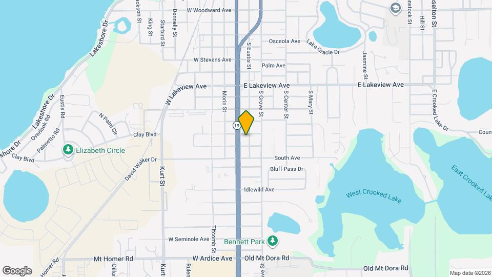 1612 S Eustis St Map and Location Details