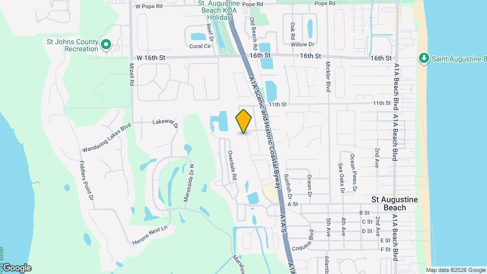 2523 Oleander St Map and Location Details