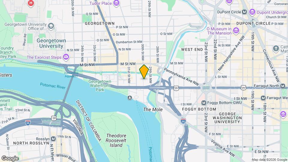 1025 30th St NW Map and Location Details