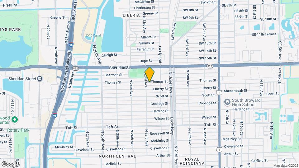 2238 Thomas St Map and Location Details