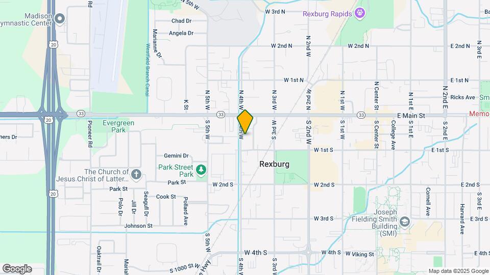 49 S 4th W, Unit 1 Map and Location Details