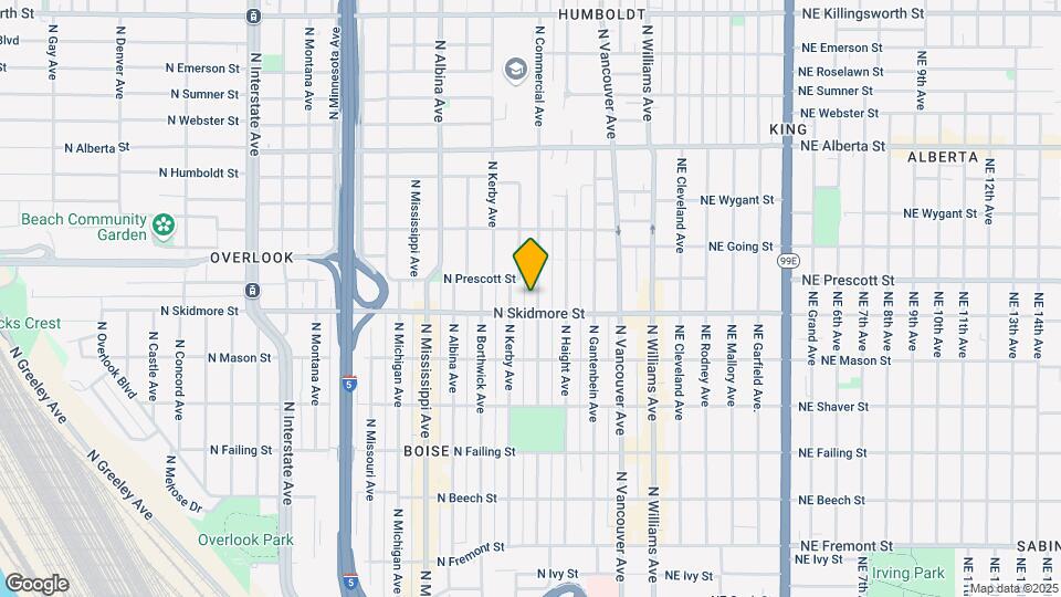 4323 N Commercial Ave, Unit 4323 Map and Location Details