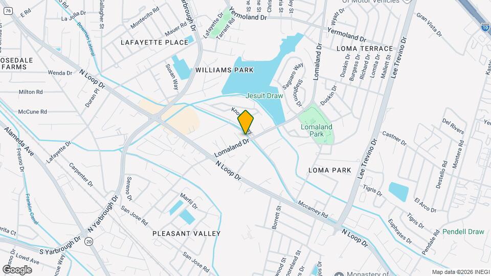 601 Lomaland Dr Map and Location Details