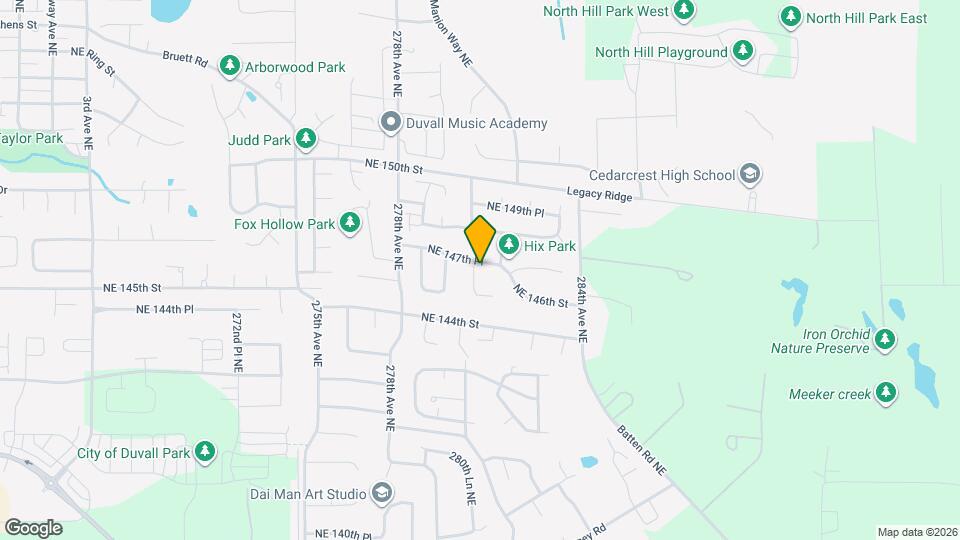 14616 281st Ave NE Map and Location Details