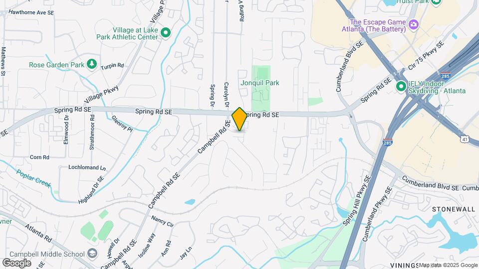 2532 Mountain Ash Ln Map and Location Details
