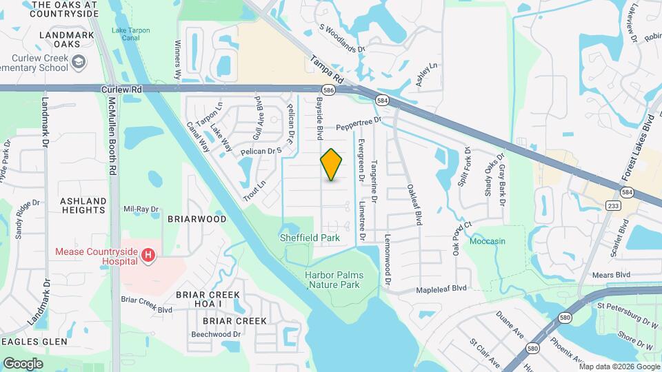 1924 Dover Ct Mapa y Detalles de la Ubicación