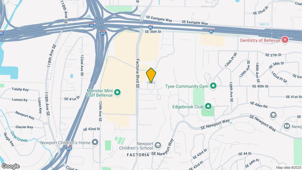 12840 SE 40th Ct Map and Location Details
