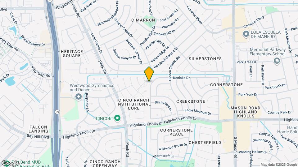 1226 Brook Grove Dr Map and Location Details