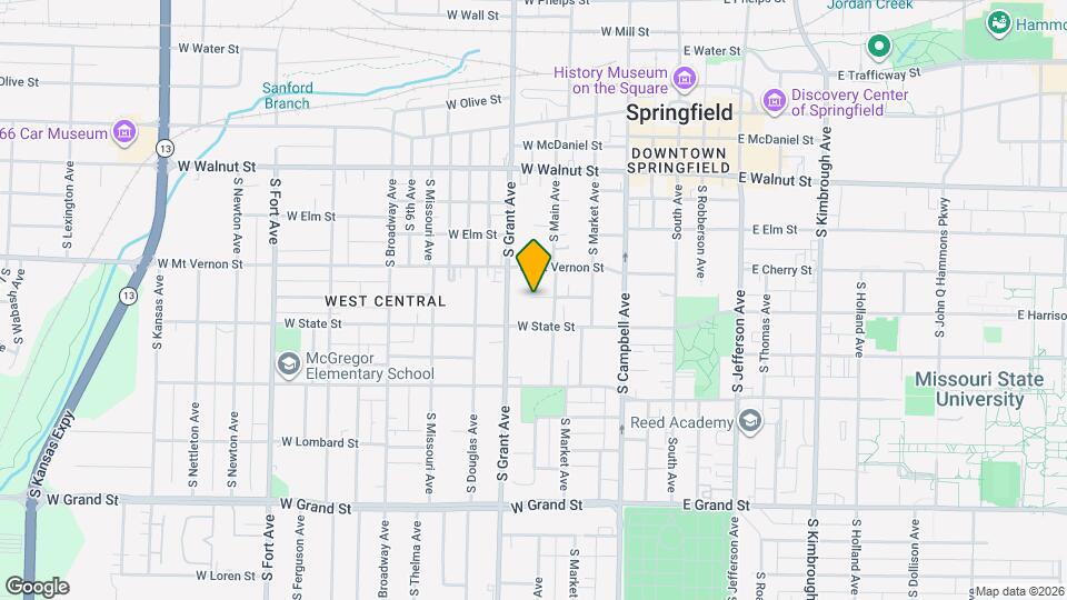 618 W Harrison St Map and Location Details