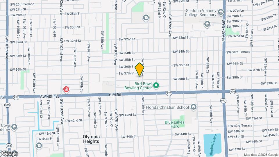 9415 SW 38th St Map and Location Details