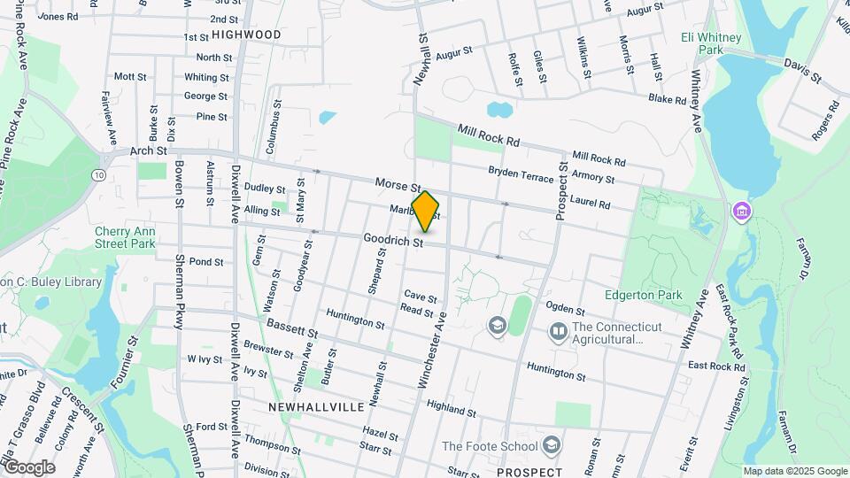 163 Goodrich St Map and Location Details