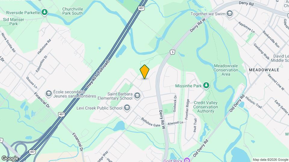 1396 Kidlington Gate Map and Location Details