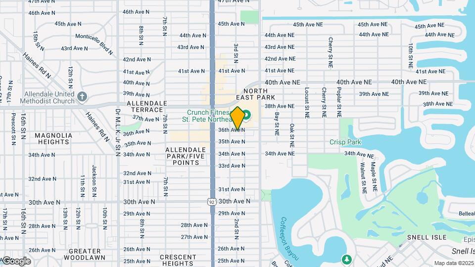 Northeast Gardens Condominiums Mapa y Detalles de la Ubicación
