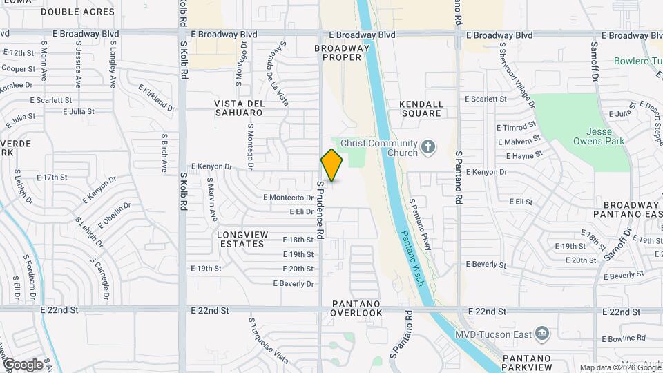 623 S Kacee Ave Map and Location Details