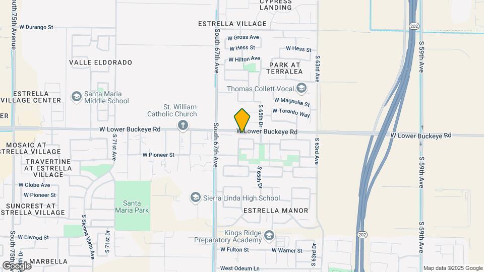 6554 W Winslow Ave Map and Location Details