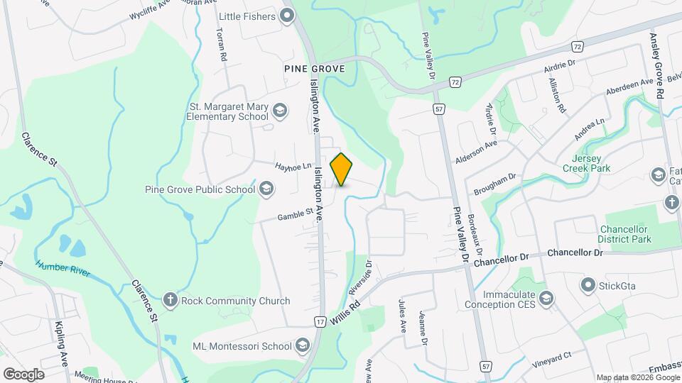 201 Pine Grove Rd Map and Location Details