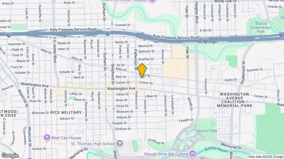 4422 Center St Map and Location Details
