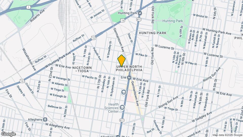 3733 N 15th St Map and Location Details