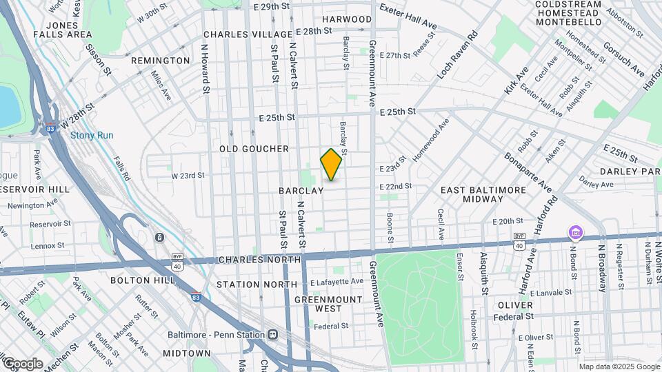 314 E 22nd St Mapa y Detalles de la Ubicación