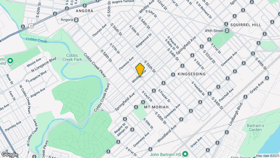 5707 Belmar St Map and Location Details