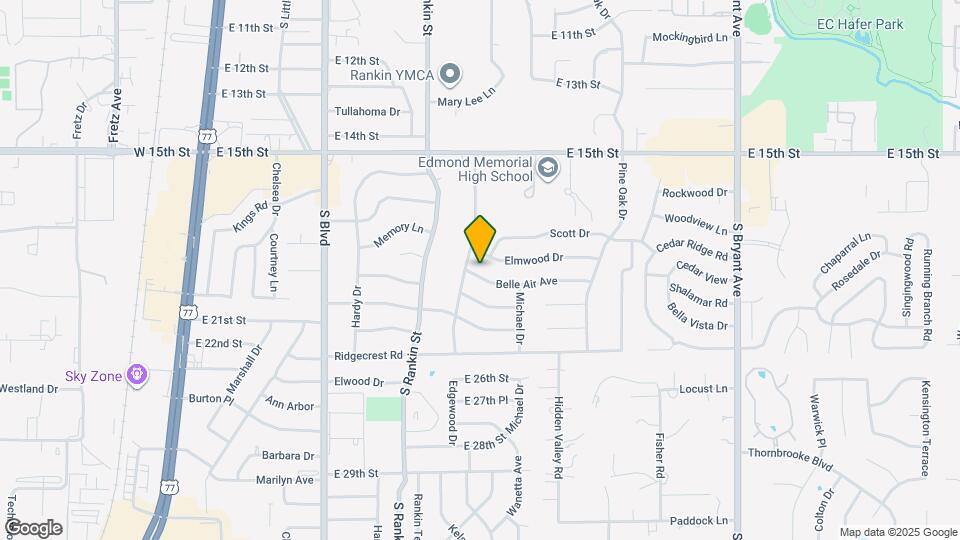 609 Belle Air Ave Map and Location Details