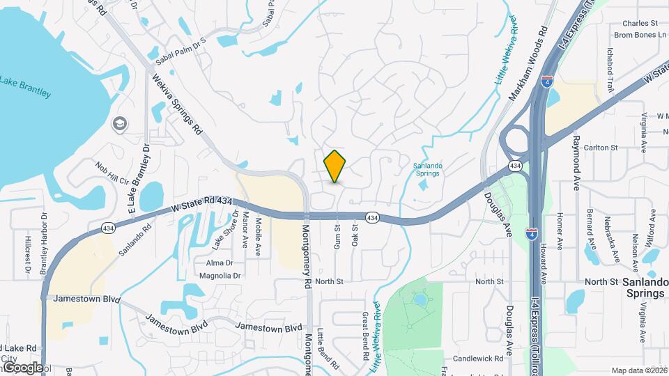 233 Crown Oaks Way Map and Location Details