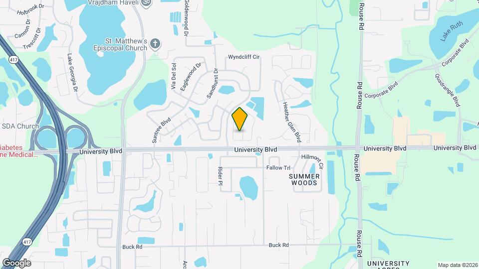 4108 Oakberry Dr Map and Location Details