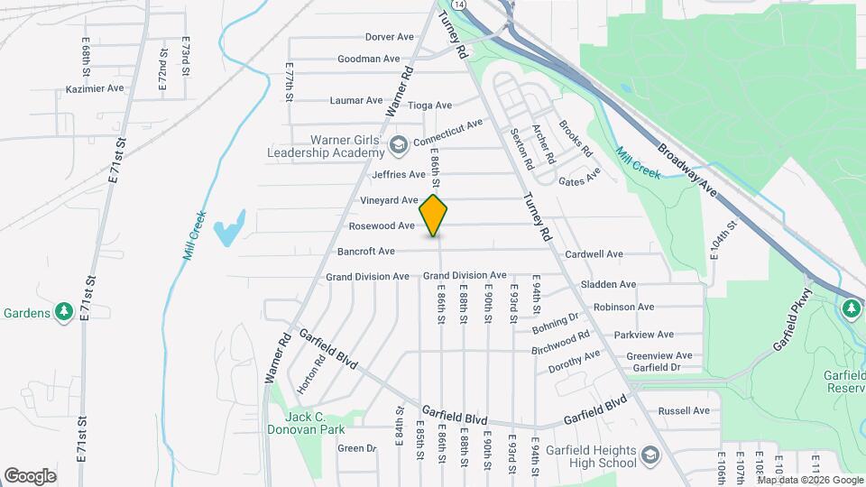 8517 Bancroft Ave Map and Location Details