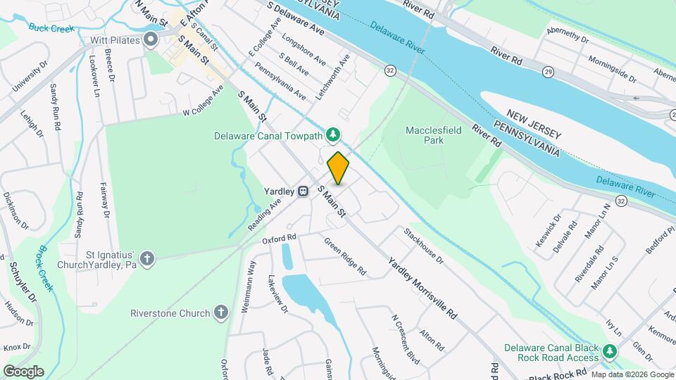 114 Yardley Commons Map and Location Details